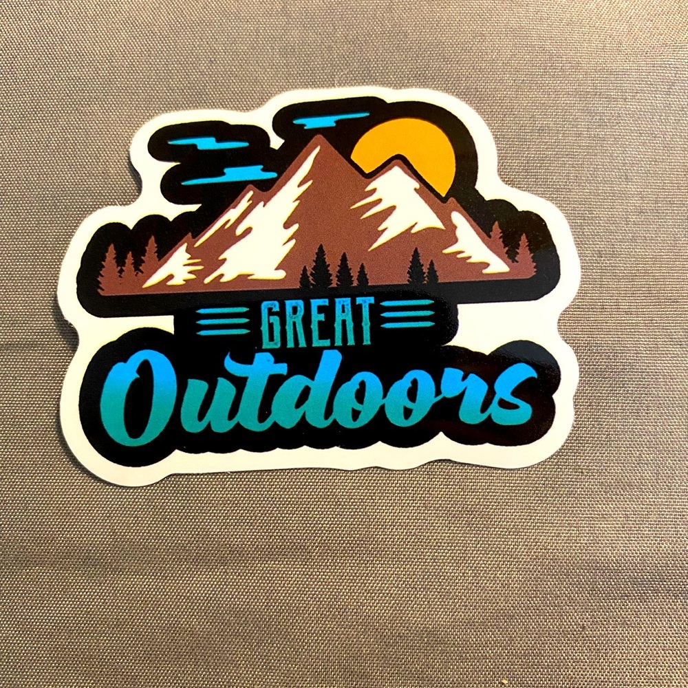 🌈20/$12🌈 Great Outdoors Mountain Sticker